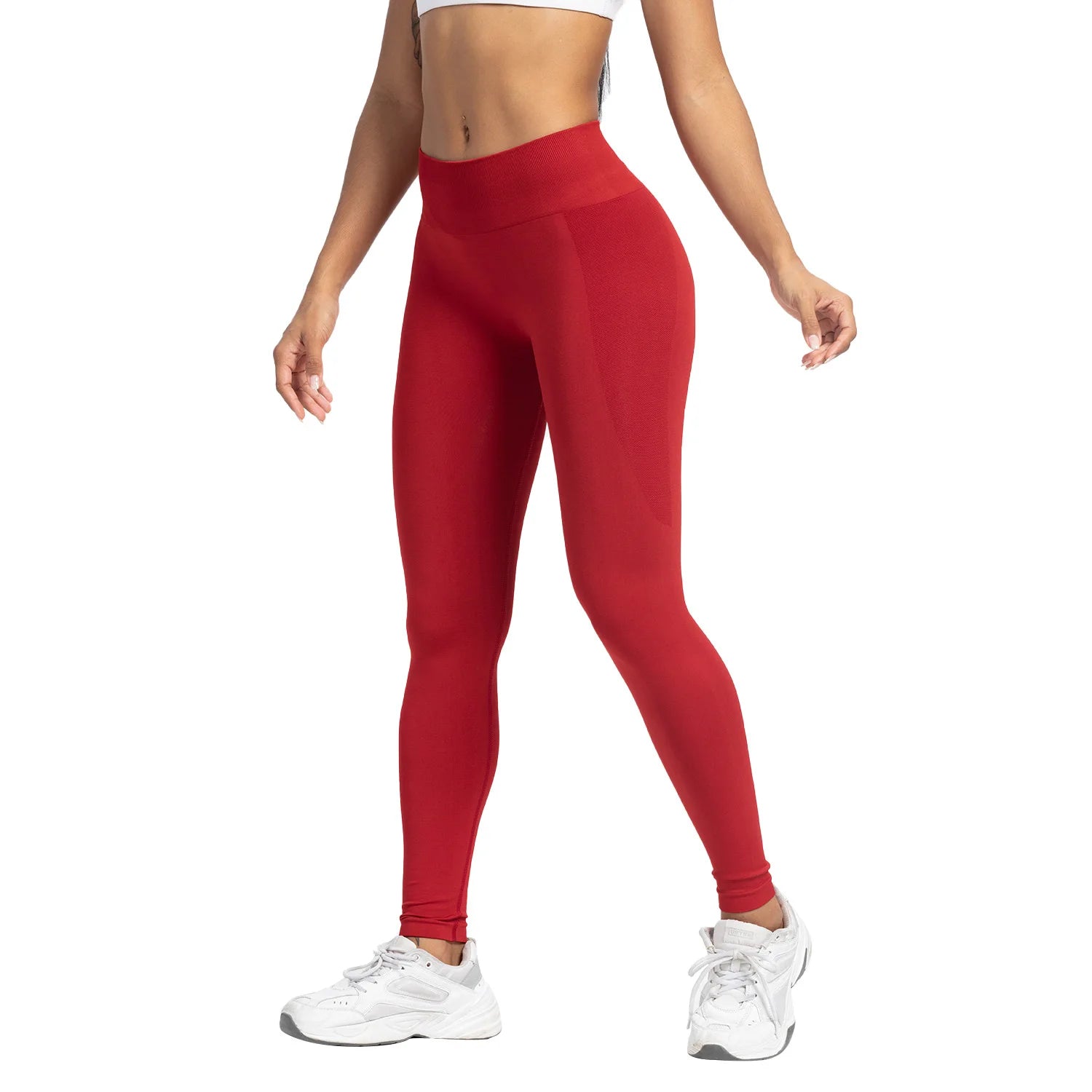Customized Logo OEM Wholesales High Waist Compression Stretch Gym Sports Workout Tight Seamless Yoga Leggings for Women