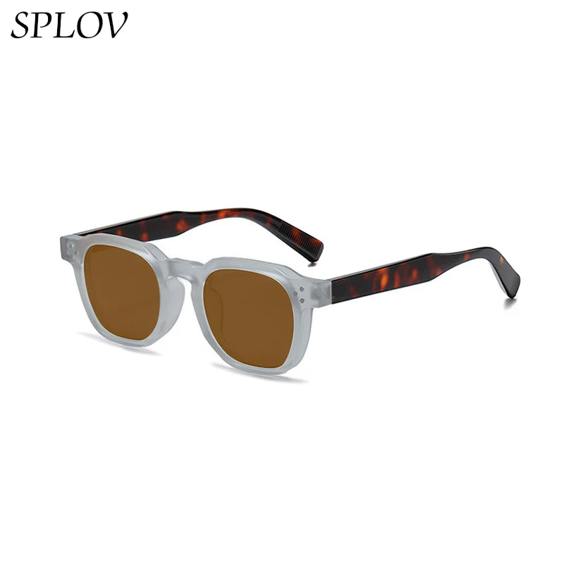 Fashionable Men's and Women's Round Rivet Sunglasses Outdoor Street Photography Sunglasses UV Protection Driving Sunglasses (Copie)