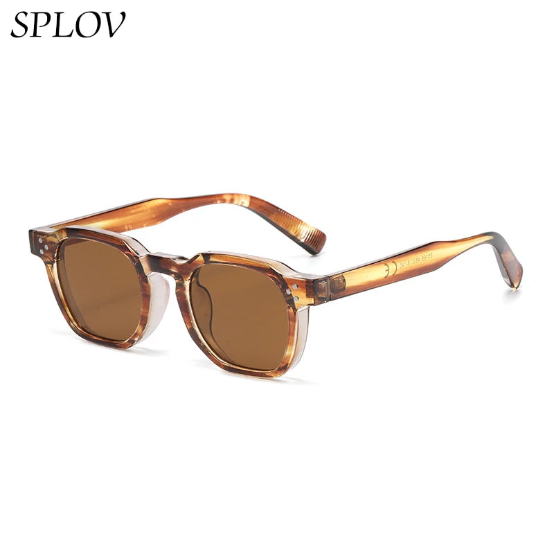 Fashionable Men's and Women's Round Rivet Sunglasses Outdoor Street Photography Sunglasses UV Protection Driving Sunglasses (Copie)