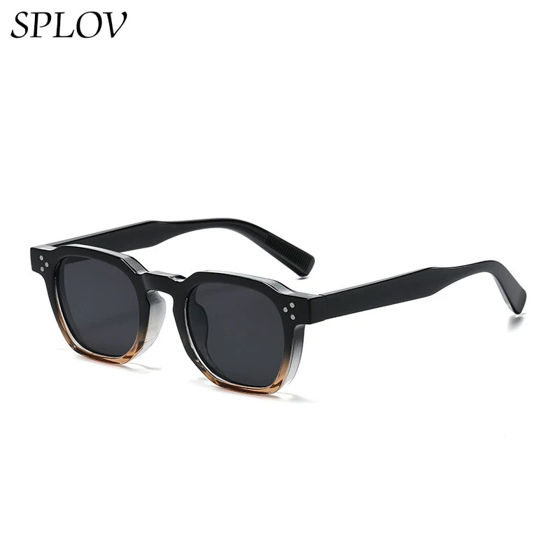 Fashionable Men's and Women's Round Rivet Sunglasses Outdoor Street Photography Sunglasses UV Protection Driving Sunglasses (Copie)