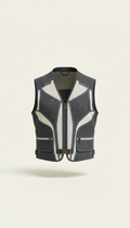 Veste ventilée ivoire moderne